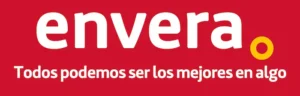Envera Logo2018 FondoRojo RED